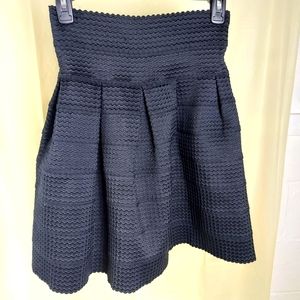 ANTHROPOLOGIE Structured Skater Skirt XS/S